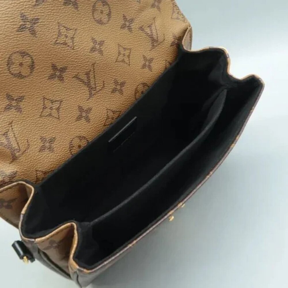 100% Authentic Louis Vuitton Metis Brown Monogram Canvas Satchel 2246-080424 - Picture 10 of 12